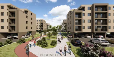Stan 64 m², Dugo Selo - Zapad, 3 sobe i loggia