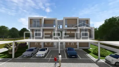 Umag – Građevinsko zemljište s dozvolom za 6 stanova - 7