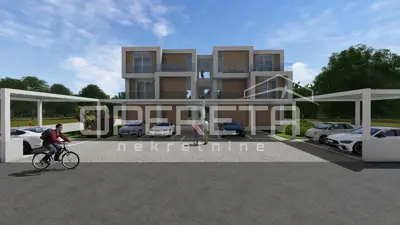 Umag – Građevinsko zemljište s dozvolom za 6 stanova - 5