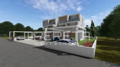 Umag – Građevinsko zemljište s dozvolom za 6 stanova - 6