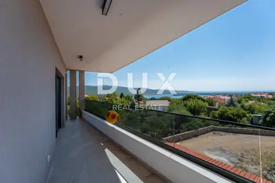 INSEL KRK, Umgebung der Stadt Krk - Luxusvilla mit Panoramablick auf das Meer - 22