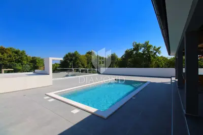 Villa 177 m², Svetvinčenat - bazen i okućnica - 6
