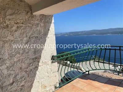 Stone house 130 m², Omiš, panoramic view - 5
