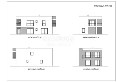 Baugrundstück 400 m², Klenovica, Projekt und Genehmigung - 3