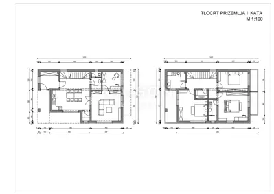 Baugrundstück 400 m², Klenovica, Projekt und Genehmigung - 4