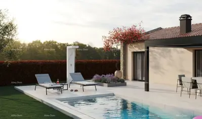 Kuća 108 m², Žminj - moderna prizemnica s bazenom - 3