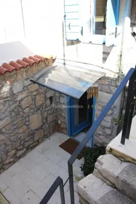 Stone house, Murter - sea view and inner courtyard - 19