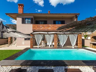 Barban -šarmantna villa blizu mora sa saunom, jacuzziem, bazenom te vez - 3