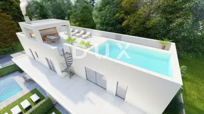 ZADAR, VRSI - Spacious penthouse with five bedrooms, rooftop terrace