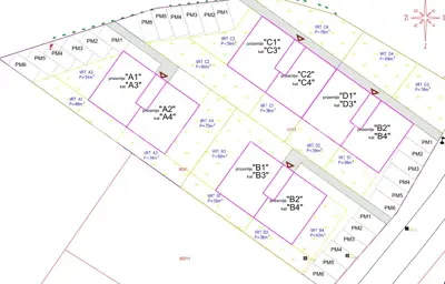 Velika Gorica, Gradići - Baugrundstück 2.042 m² mit Entwurfslösung für einen Neubau - 8