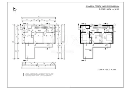 Baugrundstück, Rtina - Projekt für 6 Villen mit Pools und Meerblick - 26