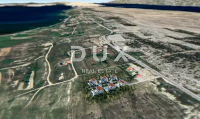 Baugrundstück, Rtina - Projekt für 6 Villen mit Pools und Meerblick - 2