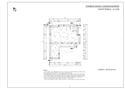 Baugrundstück, Rtina - Projekt für 6 Villen mit Pools und Meerblick - 24