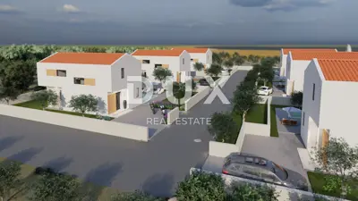 Baugrundstück, Rtina - Projekt für 6 Villen mit Pools und Meerblick - 4