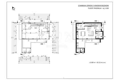 Baugrundstück, Rtina - Projekt für 6 Villen mit Pools und Meerblick - 25