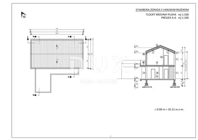 Baugrundstück, Rtina - Projekt für 6 Villen mit Pools und Meerblick - 27