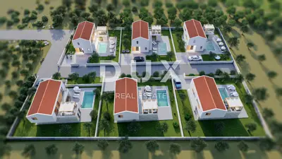 Baugrundstück, Rtina - Projekt für 6 Villen mit Pools und Meerblick - 22