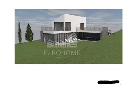 Baugrundstück 1.482 m², Grohote, gültige Baugenehmigung