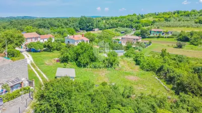 Bauland 702 m², Brtonigla - Projekt eines Hauses mit Pool - 5
