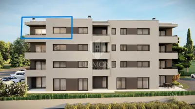 Apartment 66 m², Poreč surroundings - lift and terrace