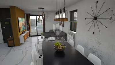 Umag okolica, kuća u izgradnji sa pogledom na more! - 7