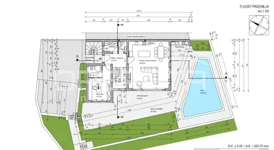 Vila 208 m², Kanfanar - blizu centra i bazen - 7