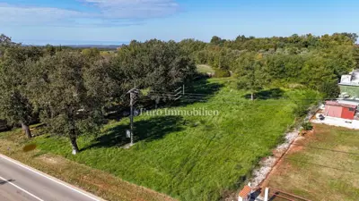 Višnjan - land with a project for a residential building - 4