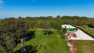 Višnjan - land with a project for a residential building - 5