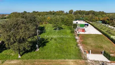 Višnjan - land with a project for a residential building - 3