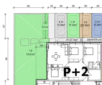 Istra, Banjole, luksuzan stan sa vrtom i bazenom u prizemlju, 3SS, blizina plaže - 10