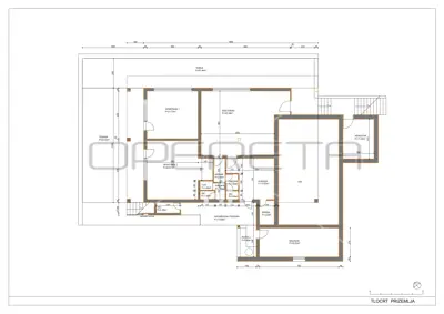 Kuća 480 m², Žrnovska Banja, pogled na more - 23