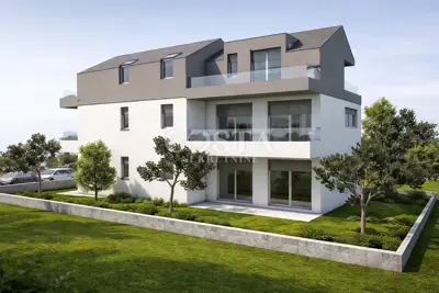 Stan 60,68 m², Povljana - vrt i parkirno mjesto