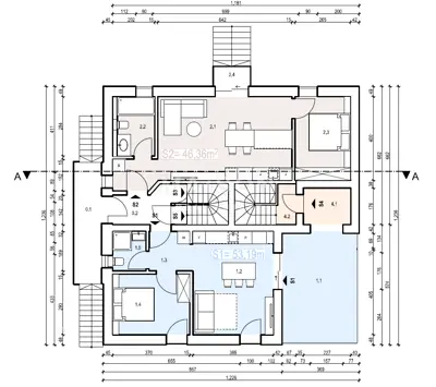 Apartman 53 m², Malinska na Krku, 250 m od mora - 6