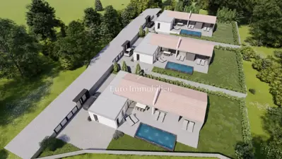 Vila, Krnica, bazen i 3 spavaće sobe - 16