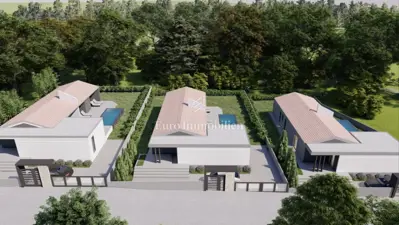 Vila, Krnica, bazen i 3 spavaće sobe - 14