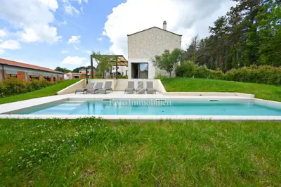 Višnjan - freistehendes Haus mit Pool - 2