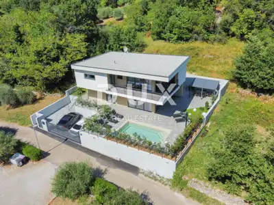OPATIJA, MOŠĆENIČKA DRAGA - beautiful villa with a pool surrounded by greenery - 13