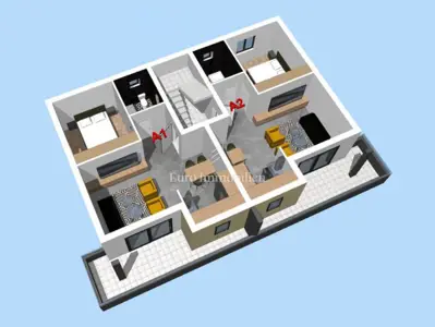 Makarska - stanovi u novogradnji s pogledom na more - 5