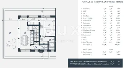 Apartment 123.35 m², Savudrija near Umag - close to the sea and terrace - 8