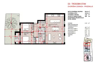 Apartment, new construction, Maksimir - A energy class - 2