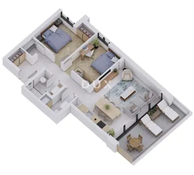 Stan 73,7 m², Rovinjsko Selo - novogradnja i 2 parkirna mjesta - 5