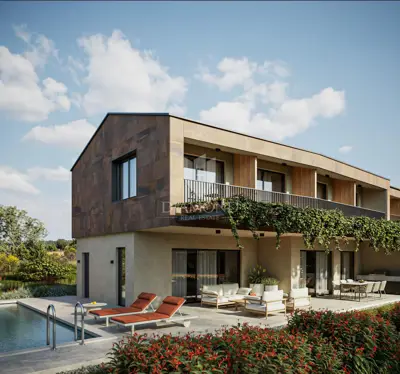 Dvojna vila 194 m², Poreč - pogled na more - 8