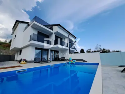 OPATIJA, LOVRAN - Luxusvilla mit zwei Wohnungen, zwei Pools und Meerblick - 3