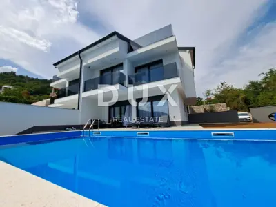 OPATIJA, LOVRAN - Luxusvilla mit zwei Wohnungen, zwei Pools und Meerblick - 4