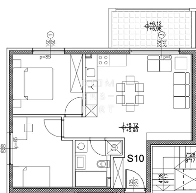 Kraljevečki Novaki, Neubau, 3-Zimmer-Wohnung im zweiten Stock, 60 m² - 14