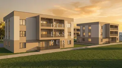 Kraljevečki Novaki, Neubau, 3-Zimmer-Wohnung im zweiten Stock, 60 m² - 2