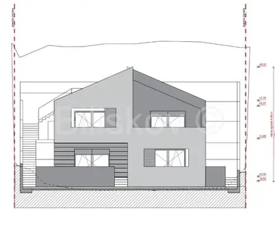 Baugrundstück 486 m², Postira - ruhige Lage in Meeresnähe - 3