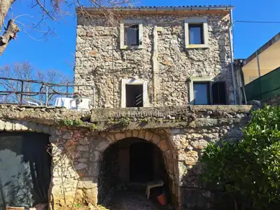 Semi-detached stone house, Otok Krk - Dobrinj, quiet location - 3