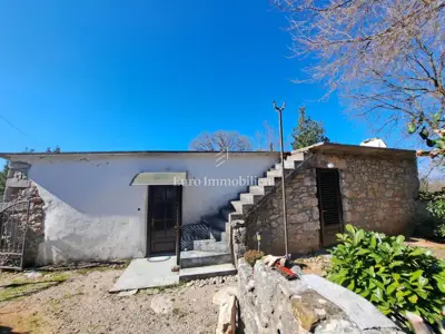 Semi-detached stone house, Otok Krk - Dobrinj, quiet location - 22