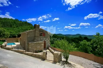 Villa 116 m², Oprtalj surroundings - pool and panoramic views - 2